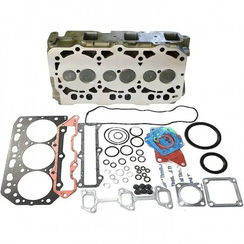 Complete Cylinder Head With Full Gasket Kit for Yanmar Engine 3TNV88 Hitachi Excavator ZAXIS27U-2 ZAXIS35U-2 - Fab Heavy Parts