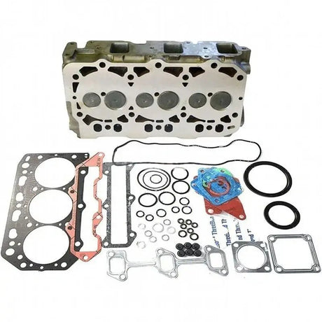 Complete Cylinder Head With Full Gasket Kit for Yanmar Engine 3TNV88 Hitachi Excavator ZAXIS27U-2 ZAXIS35U-2 - Fab Heavy Parts