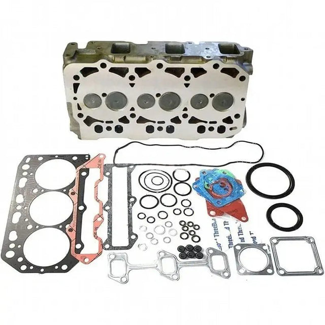 Complete Cylinder Head With Full Gasket Kit for Yanmar Engine 3TNV88 Hitachi Excavator ZAXIS27U-2 ZAXIS35U-2 - Fab Heavy Parts