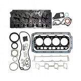 Culasse complète avec Kit de joint complet YM129907-11700 pour moteur Komatsu 4D94LE-2 chargeur SK1020-5 WA90-3 CK20-1