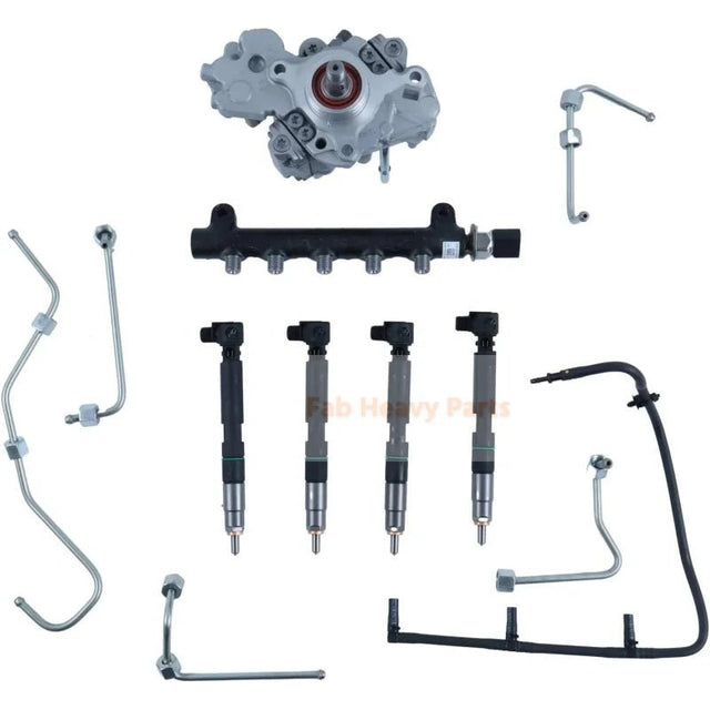 Complete Fuel System 7516847 7516848 7516849 7030409 Aftermarket Replacement For Bobcat T450 T510 T550 T590 S510 S550 S590 S595 S650 Doosan D24 Engines - Fab Heavy Parts