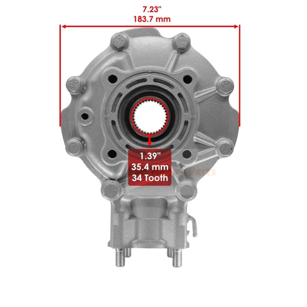 Complete Rear Differential & Axle 41300 - HM5 - A10 41300 - HC4 - 000 Fits for Honda TRX300FW Fourtrax 300 4X4 1992 - 2000 - Fab Heavy Parts