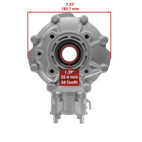 Complete Rear Differential & Axle 41300 - HM5 - A10 41300 - HC4 - 000 Fits for Honda TRX300FW Fourtrax 300 4X4 1992 - 2000 - Fab Heavy Parts