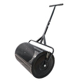 Compost Peat Moss Spreader with Upgrade T Shaped Handle Metal Mesh - Black - Fab Heavy Parts