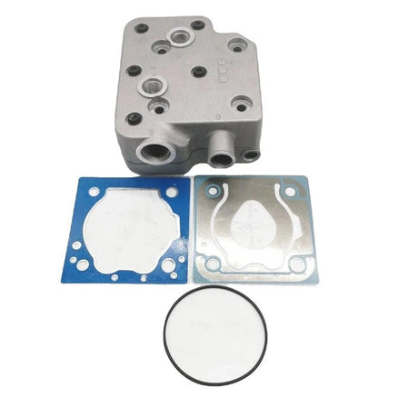 Compressor Cylinder Head 4933782 9111536546 for Wabco Fits Cummins ISBe ISX Engine - Fab Heavy Parts