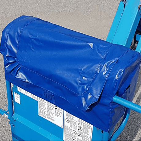 Control Box Cover for All Fuel Powered RT Genie Boom Lifts - Blue - Fab Heavy Parts
