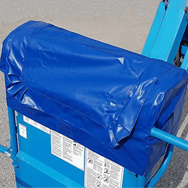 Control Box Cover for All Fuel Powered RT Genie Boom Lifts - Blue - Fab Heavy Parts