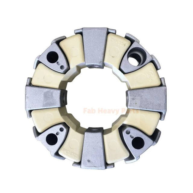 Coupling Assembly 2418R139F3 Fits Kobelco SK200 LC SK200 Mark Iii K907LC MD200BLC - Fab Heavy Parts