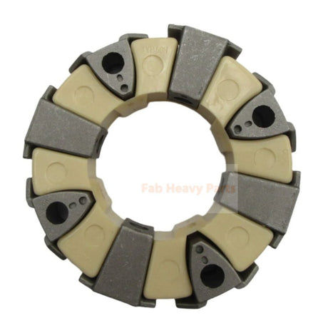 Coupling Assembly KRJ10340 Fits Case Excavator CX210B CX240BLR CX250C - Fab Heavy Parts
