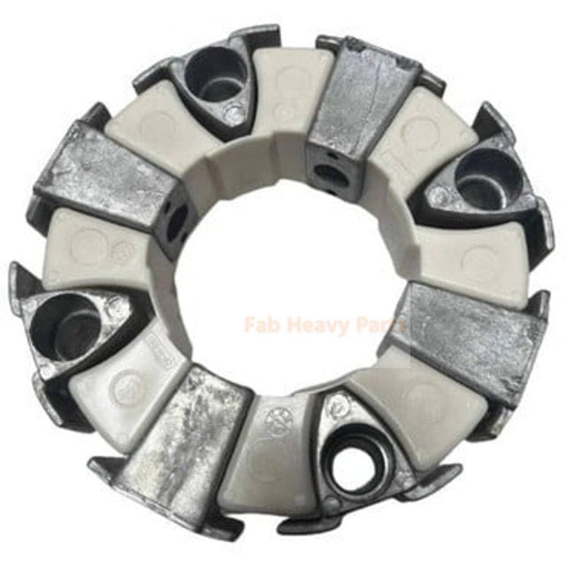 Coupling Insert Without Hub KRJ6622 Fits Case CX210 CX225SR CX240 K3V112 - Fab Heavy Parts