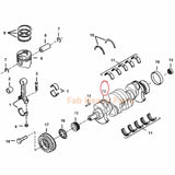 Crankshaft 6679766 Aftermarket Replacement For Bobcat Skid Steer Loader 843 853 1213 - Fab Heavy Parts