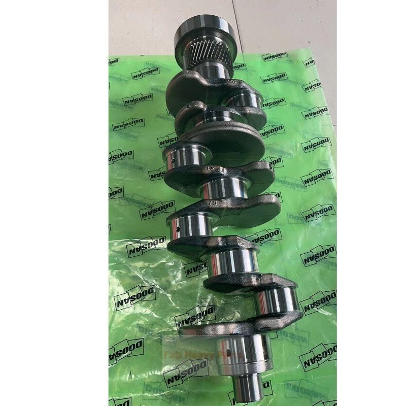 Crankshaft 7256752 Aftermarket Replacement For Bobcat Loader A770 S740 S770 T750 T870 Doosan Engine D34 - Fab Heavy Parts