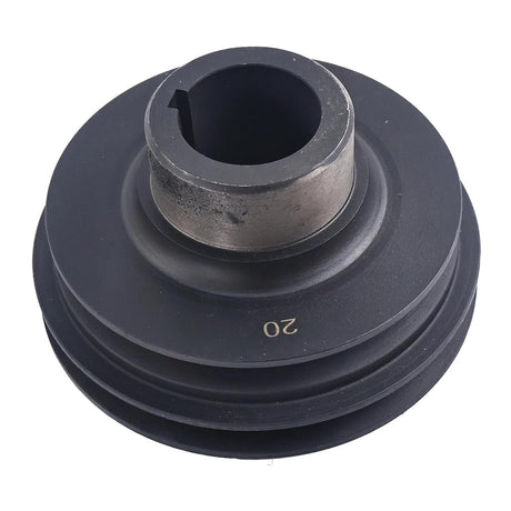 Crankshaft V-Pulley 119325-21670 11932521670 Fits for Yanmar 2TNE68 Engine for Doosan Solar 010 Excavator - Fab Heavy Parts