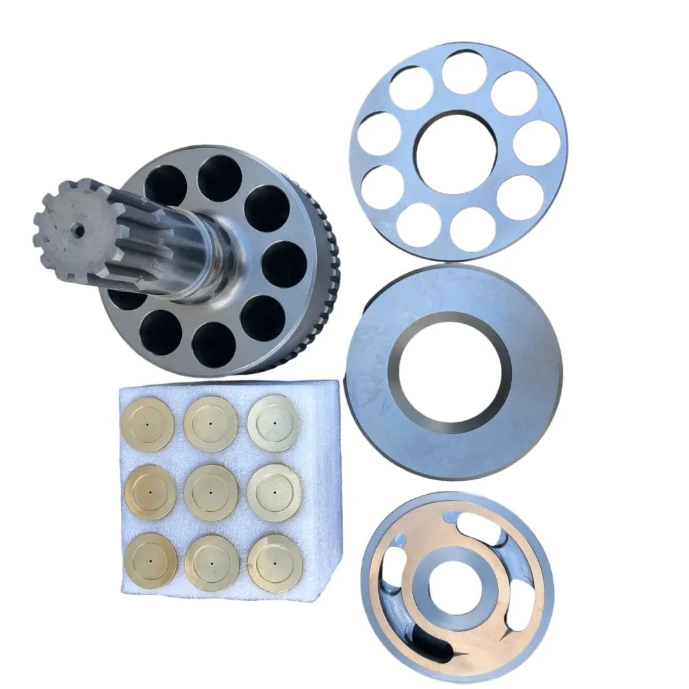 CX130C revisieset voor zwenkmotor - cilinderblok, zuigerschoensetplaat, klepplaat, remschijf