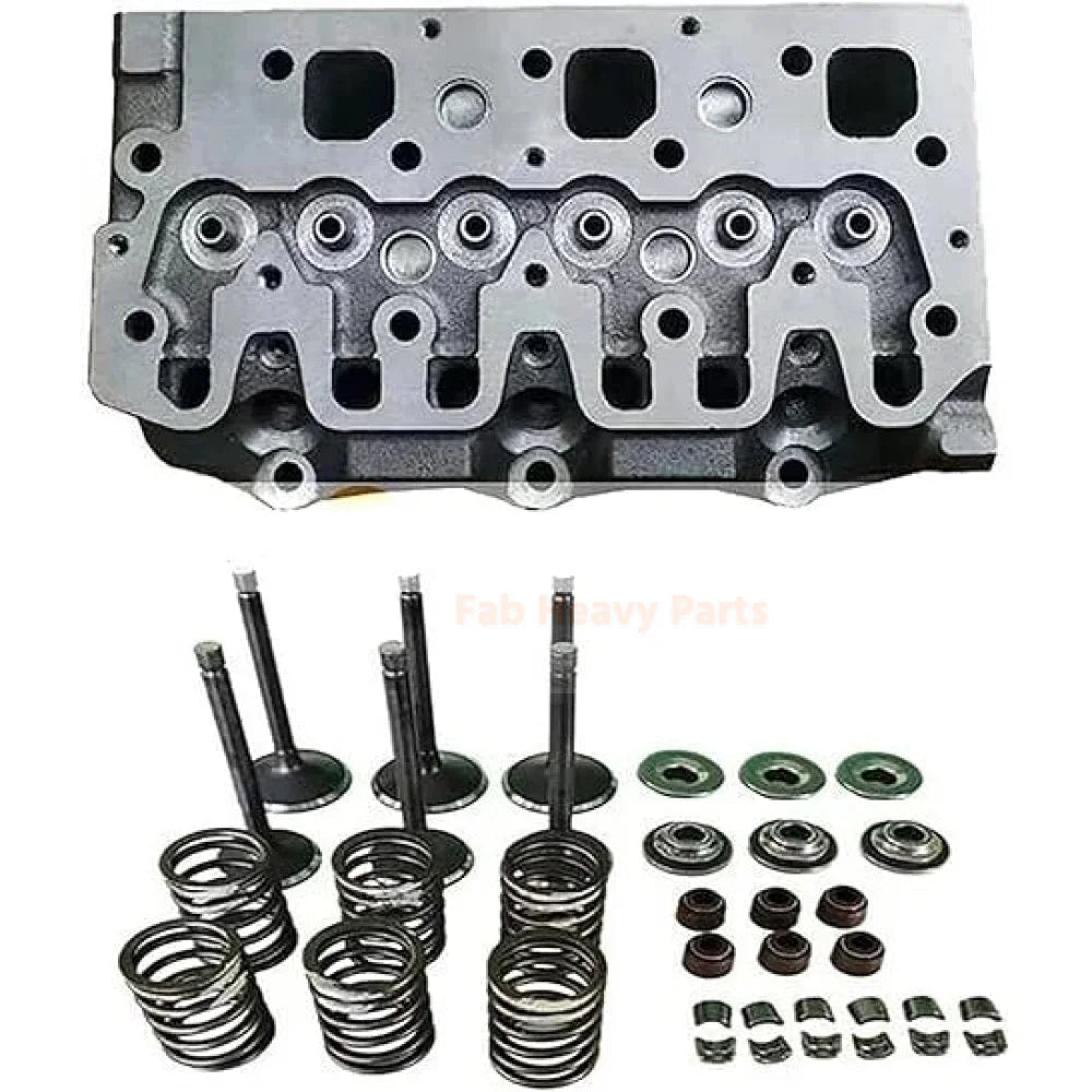 Cylinder Head for Isuzu Engine 3YE1 Hitachi Excavator EX20U - 3 ZX25 - Fab Heavy Parts