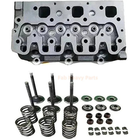 Cylinder Head for Isuzu Engine 3YE1 Hitachi Excavator EX20U - 3 ZX25 - Fab Heavy Parts