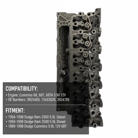 Cylinder Head with Compatibility Overlay - Image 2