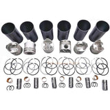 Cylinder Kit 1 - 87812 - 775 - 3 Fits For Isuzu 6HK1 - Fab Heavy Parts