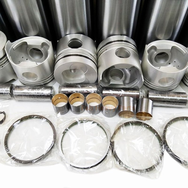 Cylinder Kit Piston 1 - 12111 - 345 - 0 Fits For Isuzu 6BF1 - Fab Heavy Parts