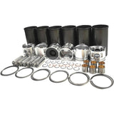 Cylinder Kit Piston 12013 - Z5572 Fits For Nissan FE6 - Fab Heavy Parts