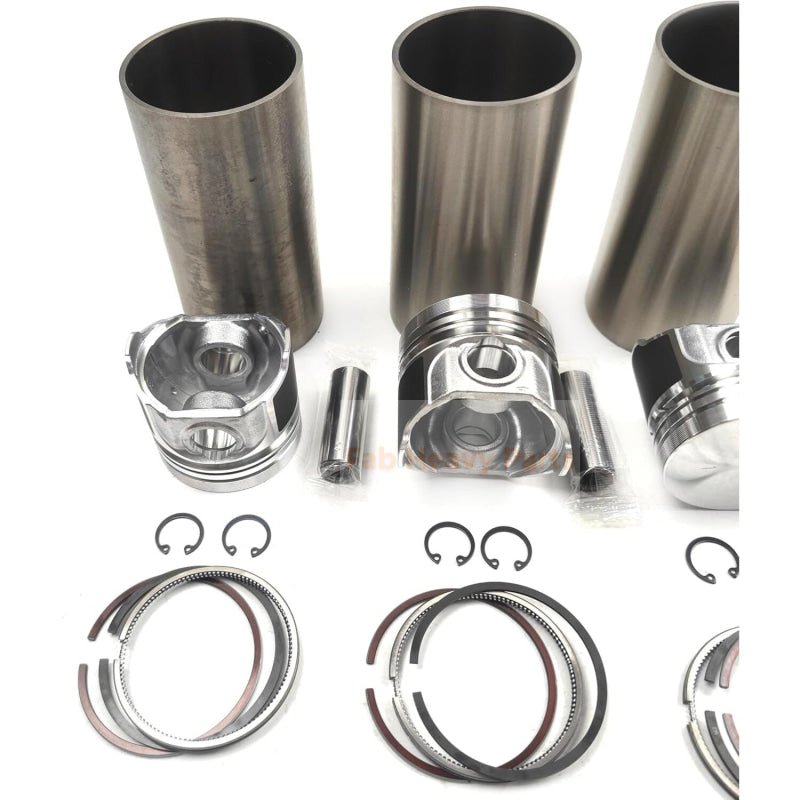 Cylinder Kit Piston 15841 - 21110 Fits For Kubota D600 - Fab Heavy Parts