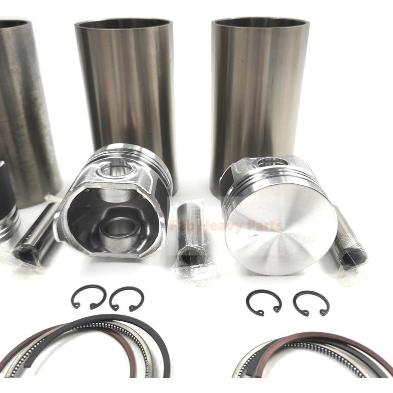 Cylinder Kit Piston 15841 - 21110 Fits For Kubota D600 - Fab Heavy Parts