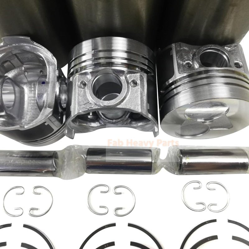 Cylinder Kit Piston 16851 - 21114 Fits For Kubota D722 - Fab Heavy Parts
