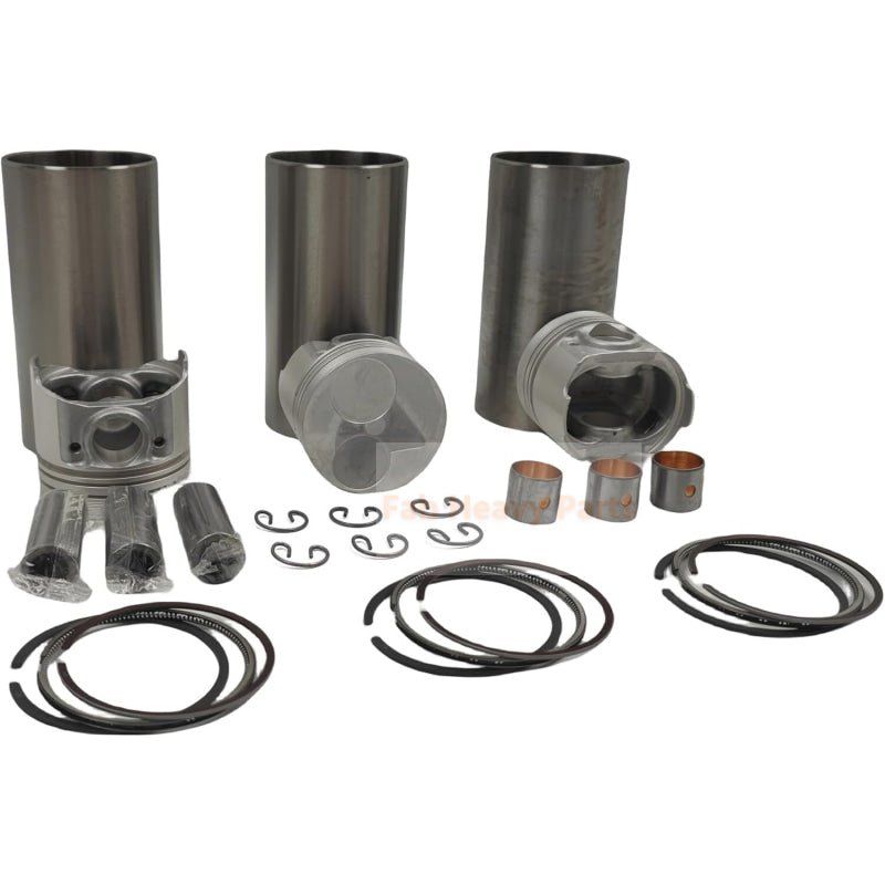 Cylinder Kit Piston 16861 - 21110 Fits For Kubota D662 - Fab Heavy Parts
