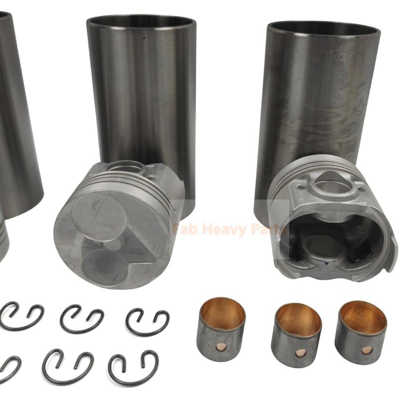 Cylinder Kit Piston 16861 - 21110 Fits For Kubota D662 - Fab Heavy Parts