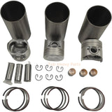 Cylinder Kit Piston 16861 - 21110 Fits For Kubota D662 - Fab Heavy Parts