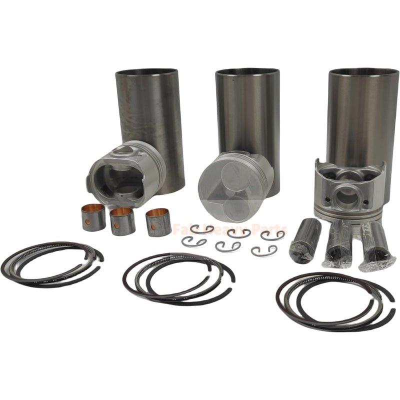 Cylinder Kit Piston 16861 - 21110 Fits For Kubota D662 - Fab Heavy Parts