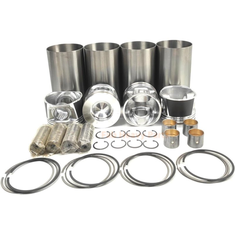 Cylinder Kit Piston 1G410 - 21910 Fits For Kubota V6108 - Fab Heavy Parts