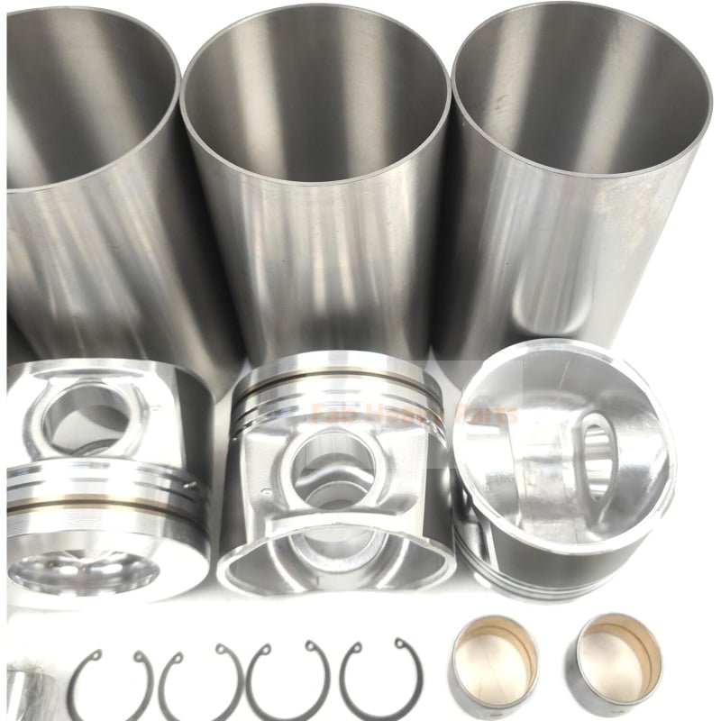 Cylinder Kit Piston 1G410 - 21910 Fits For Kubota V6108 - Fab Heavy Parts