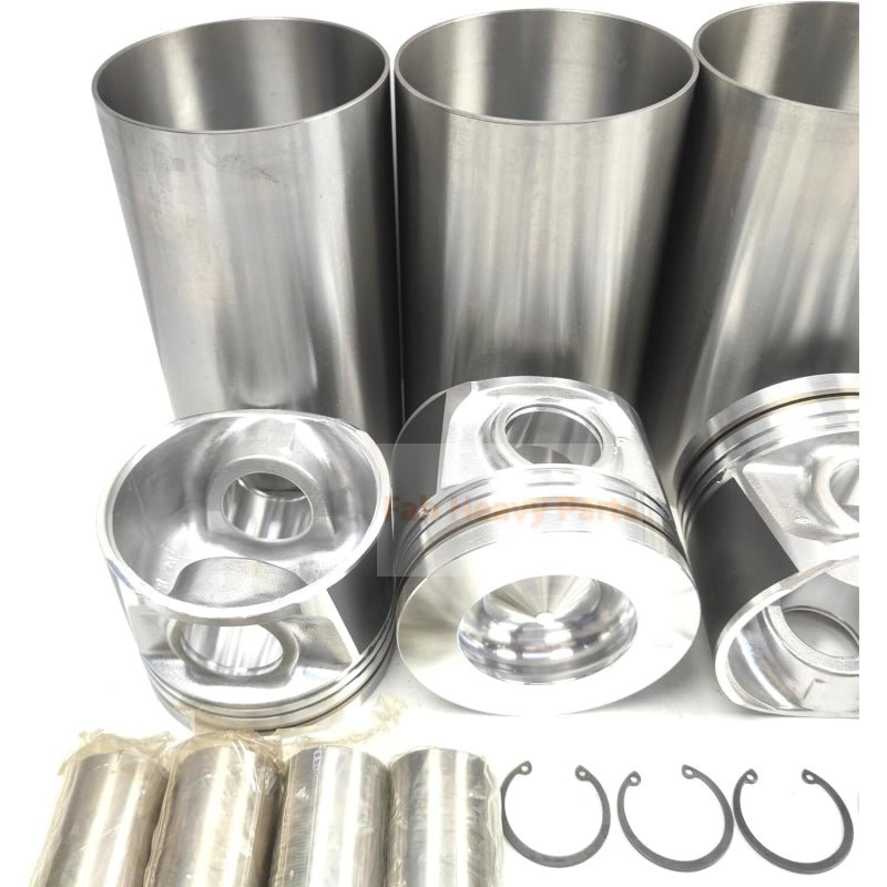 Cylinder Kit Piston 1G410 - 21910 Fits For Kubota V6108 - Fab Heavy Parts