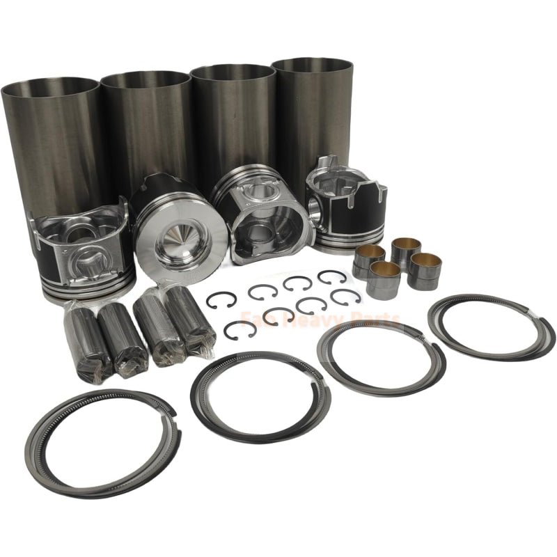 Cylinder Kit Piston 1J705 - 21110 Fits For Kubota V2607 - Fab Heavy Parts