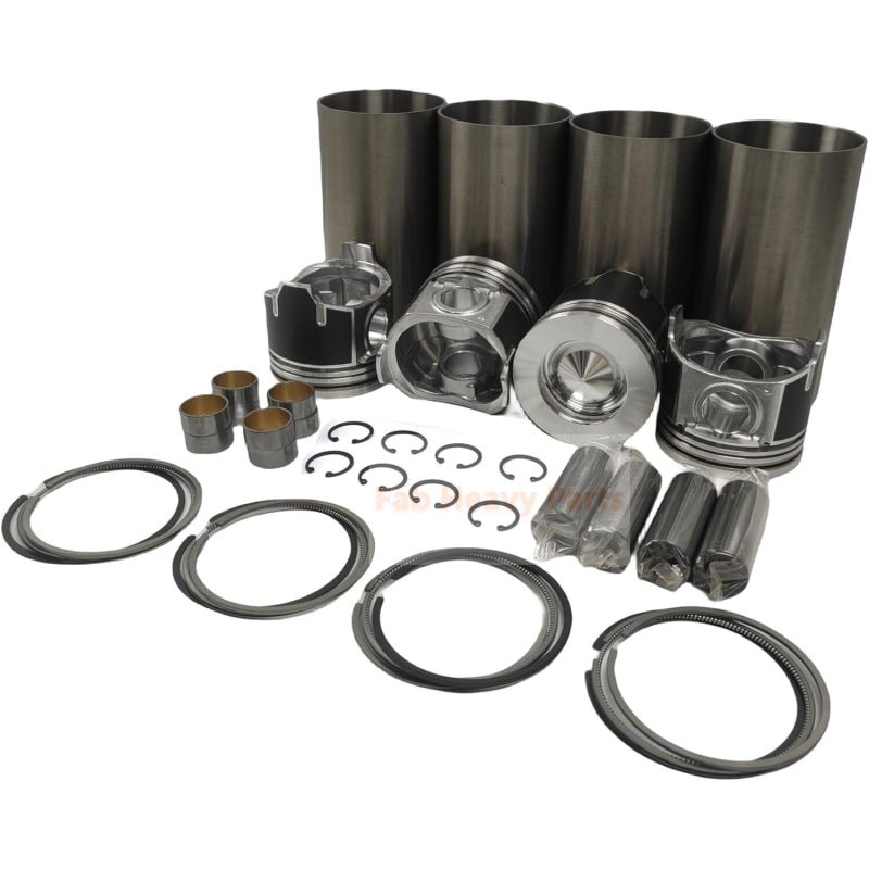 Cylinder Kit Piston 1J705 - 21110 Fits For Kubota V2607 - Fab Heavy Parts