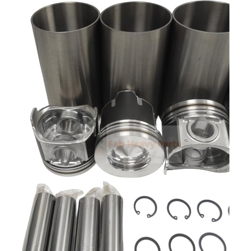 Cylinder Kit Piston 1J705 - 21110 Fits For Kubota V2607 - Fab Heavy Parts