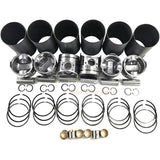 Cylinder Kit Piston 6207 - 31 - 2141 Fits For Komatsu S6D95L - 1 SAA6D95LE - 1C - Fab Heavy Parts