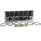 Cylinder Kit Piston 6207 - 31 - 2141 Fits For Komatsu S6D95L - 1 SAA6D95LE - 1C - Fab Heavy Parts