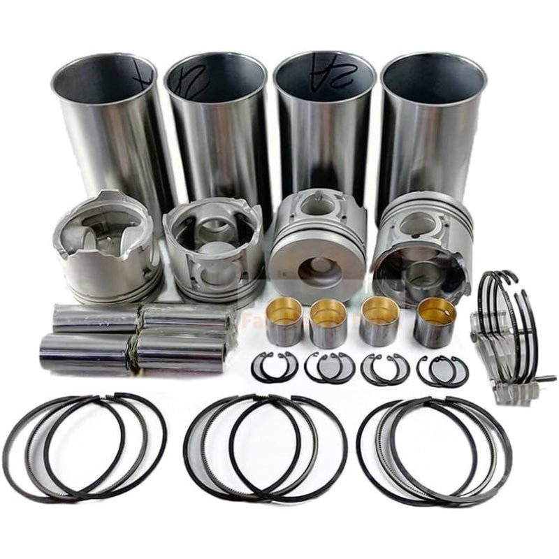 Cylinder Kit Piston 8 - 97220 - 604 - 0 Fits For Isuzu 4JG1 - Fab Heavy Parts