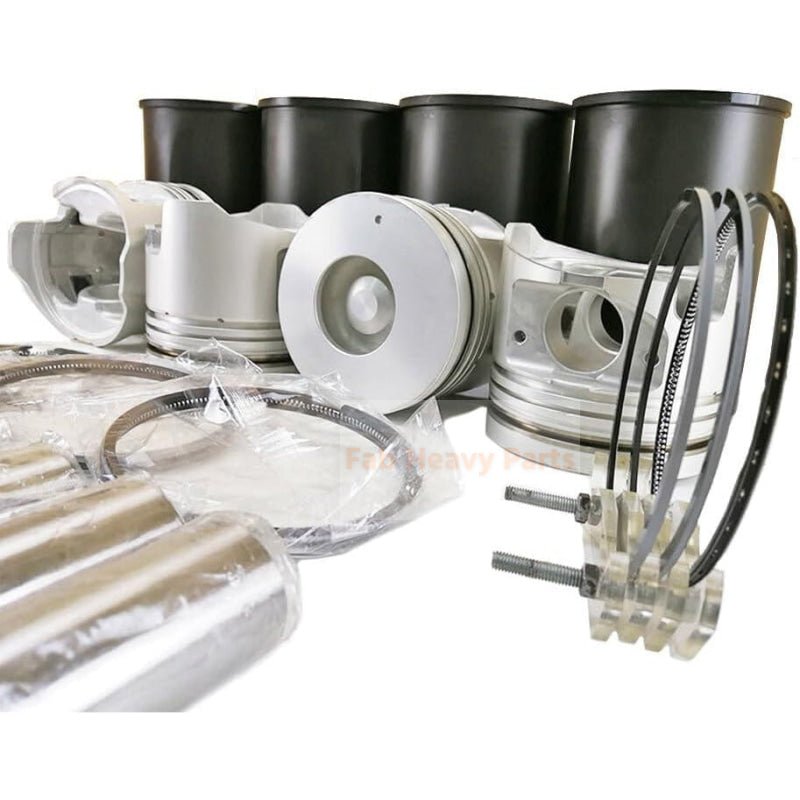 Cylinder Kit Piston 8 - 97221 - 484 - 0 Fits For Isuzu 4HG1 - Fab Heavy Parts
