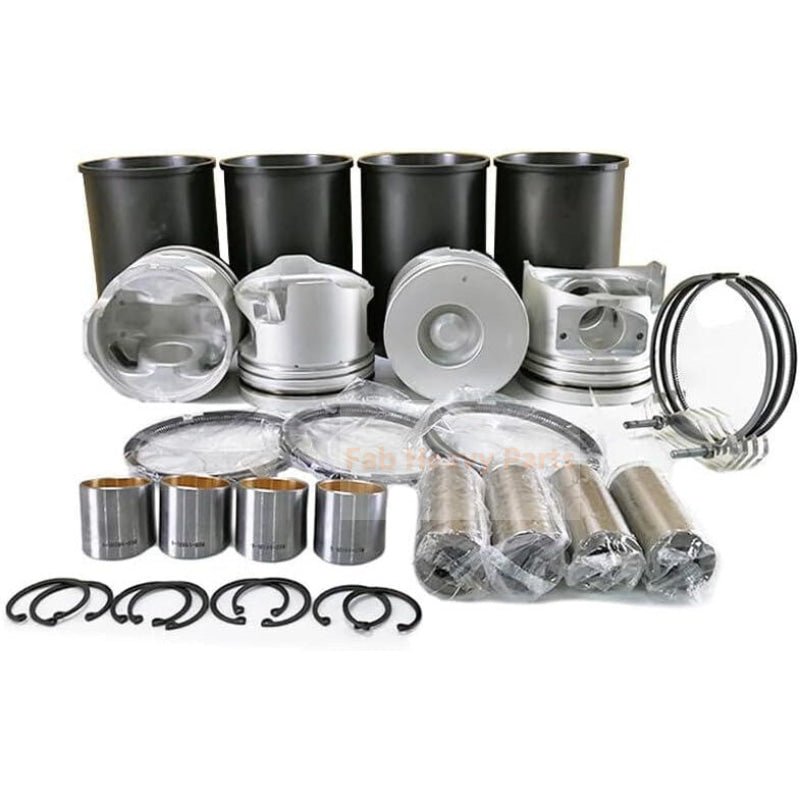 Cylinder Kit Piston 8 - 97221 - 484 - 0 Fits For Isuzu 4HG1 - Fab Heavy Parts
