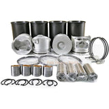 Cylinder Kit Piston 8 - 97221 - 484 - 0 Fits For Isuzu 4HG1 - Fab Heavy Parts