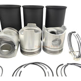 Cylinder Kit Piston ME121199 Fits For Mitsubishi 6D40T