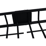 Rooftop Cargo Carrier Basket Motoring Roof Rack Top Mount Rack 64" Capacity 150 lbs--Black