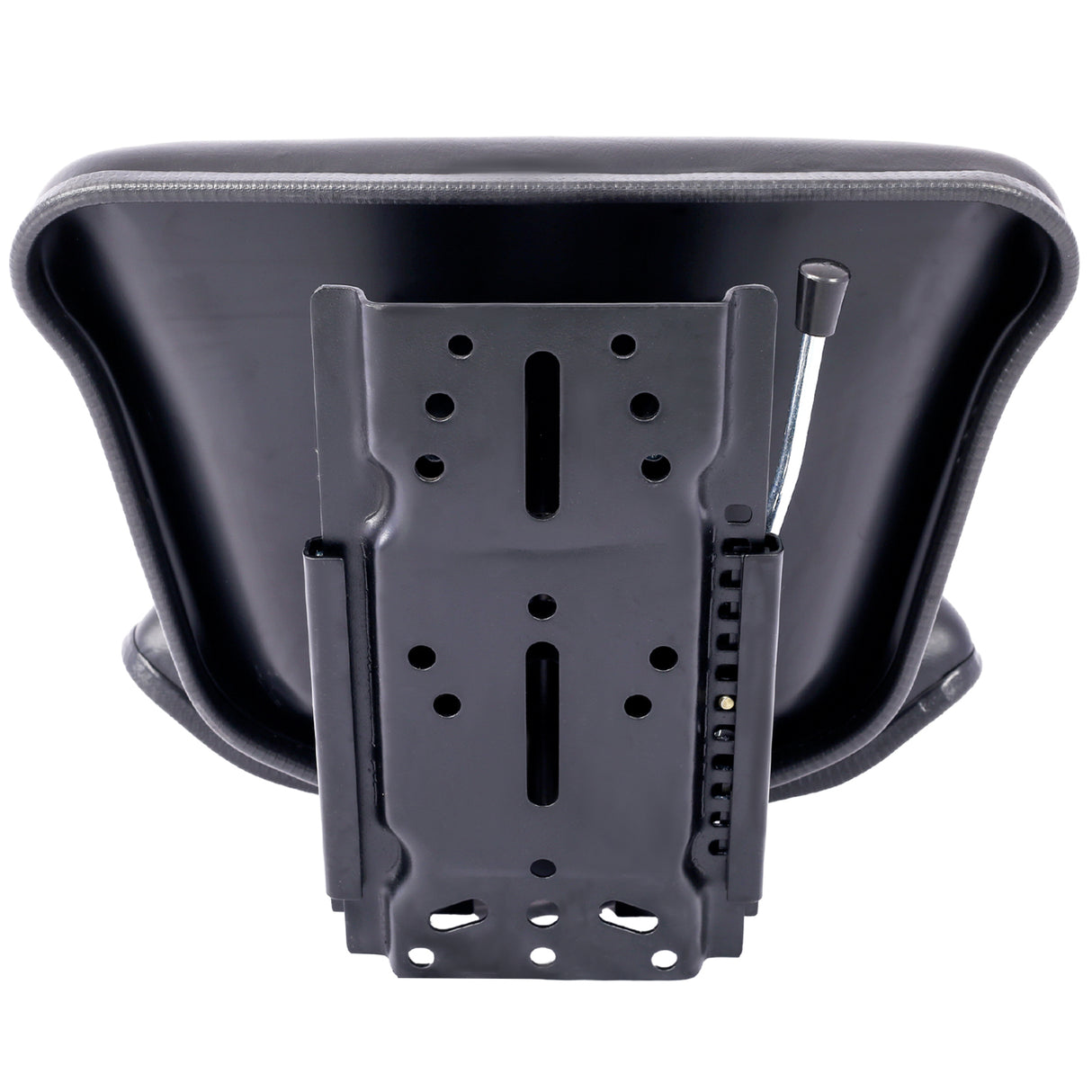 Tractor Seat with Backrest Slide Track Steel PVC Compact Mower