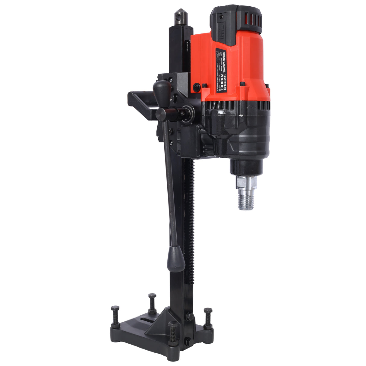 Máquina de perforación de núcleo de diamante 8 pulgadas Rig de perforación de núcleo de concreto húmedo y seco con velocidad de 750 rpm 3000W