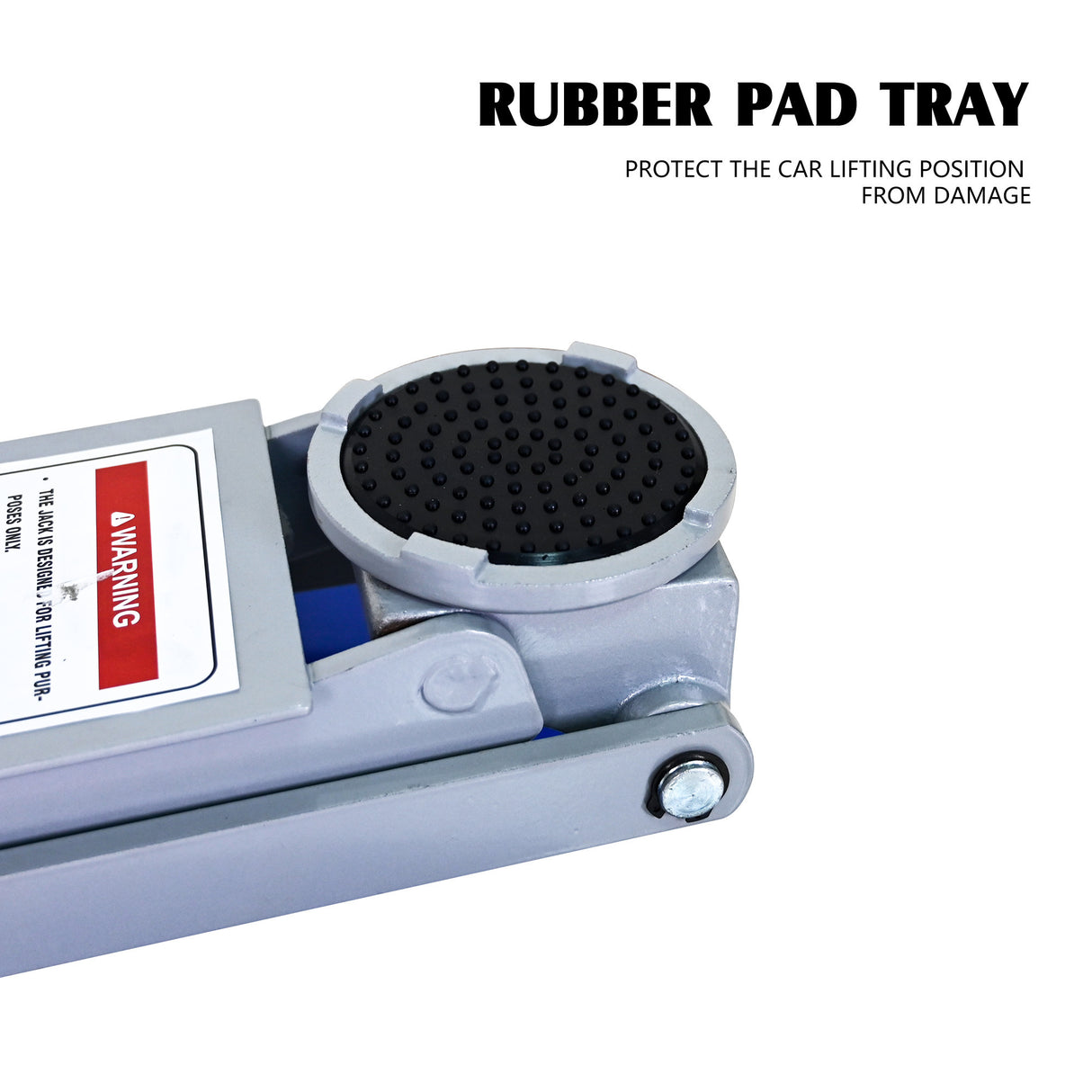 5 Ton Low Profile Floor Jack Heavy-Duty Steel Racing with Dual Piston Quick Lift Pump Lifting Range 4"-21"