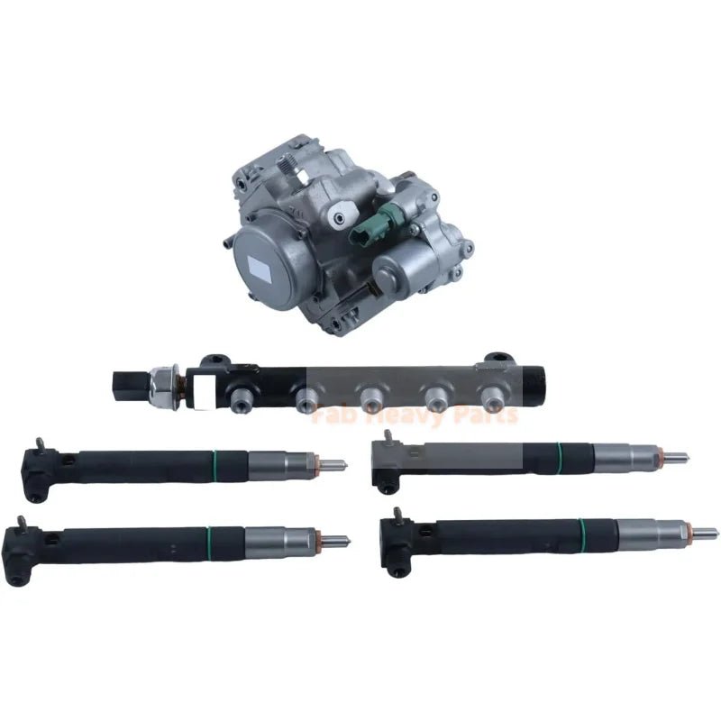 D24 Fuel Kit Fuel Pump Injectors & Common Rail 7516848 7516849 400903 - 00074D Aftermarket Replacement For Bobcat Doosan S540 S510 S530 S550 T450 E32 E35 - Fab Heavy Parts