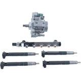D24 Fuel Kit Fuel Pump Injectors & Common Rail 7516848 7516849 400903 - 00074D Aftermarket Replacement For Bobcat Doosan S540 S510 S530 S550 T450 E32 E35 - Fab Heavy Parts
